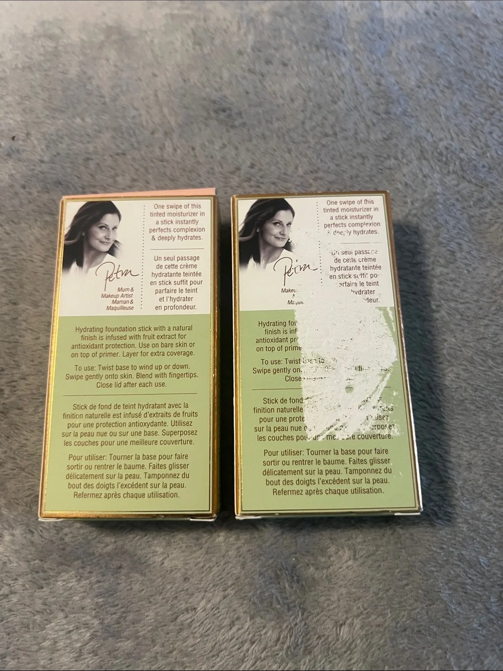 Pixi On-the-Glow Base Foundation Moisture Stick — Pink Set Of Two